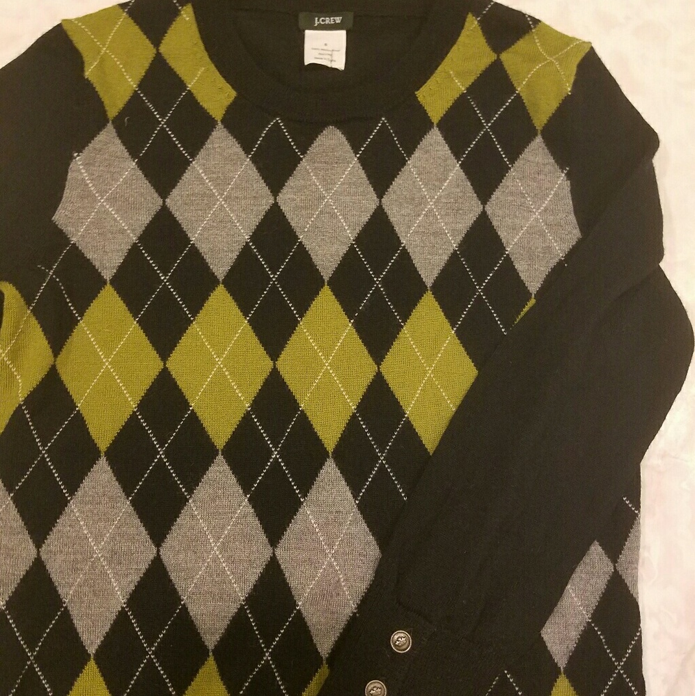 J. Crew Argyle sweater