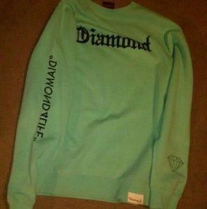 Diamond supply co. Crewneck sweater