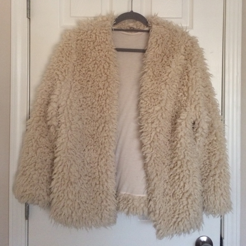 H&M Faux fur coat