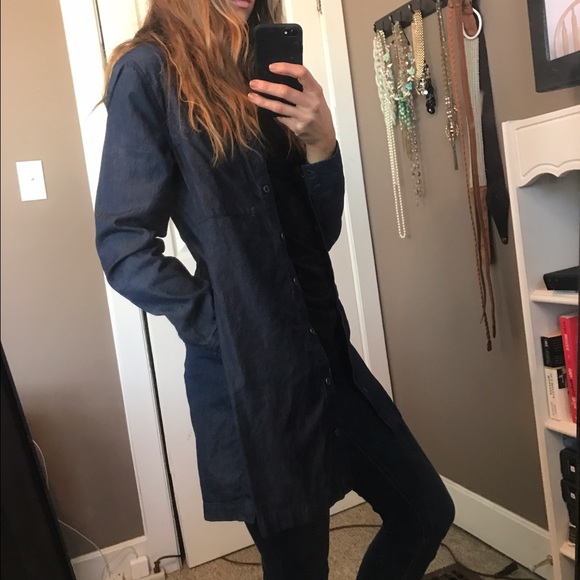Denim Button Up - Picture 2 of 3