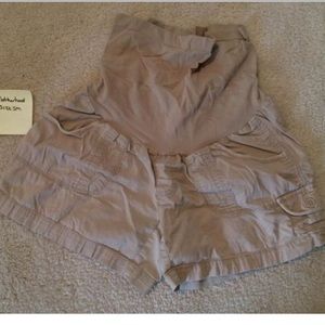 Motherhood khaki shorts