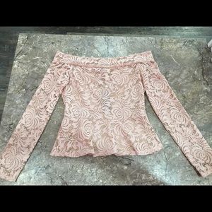 BCBG Off The Shoulder top