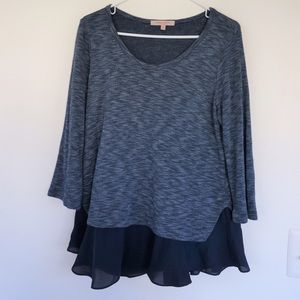 Dressy Sweater Top - Casual Couture - Large