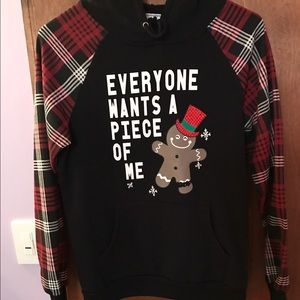 Derek heart gingerbread hoodie!