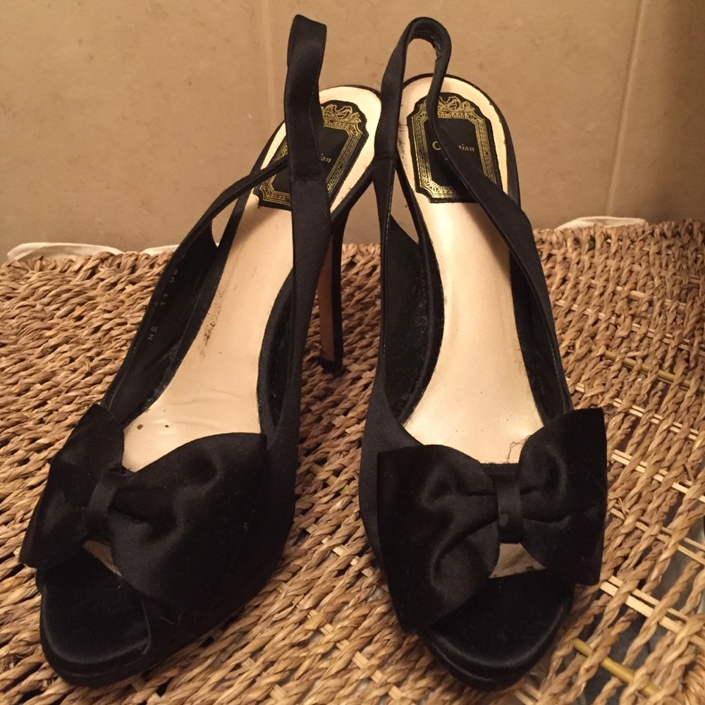Vintage Christian Dior Evening Shoes
