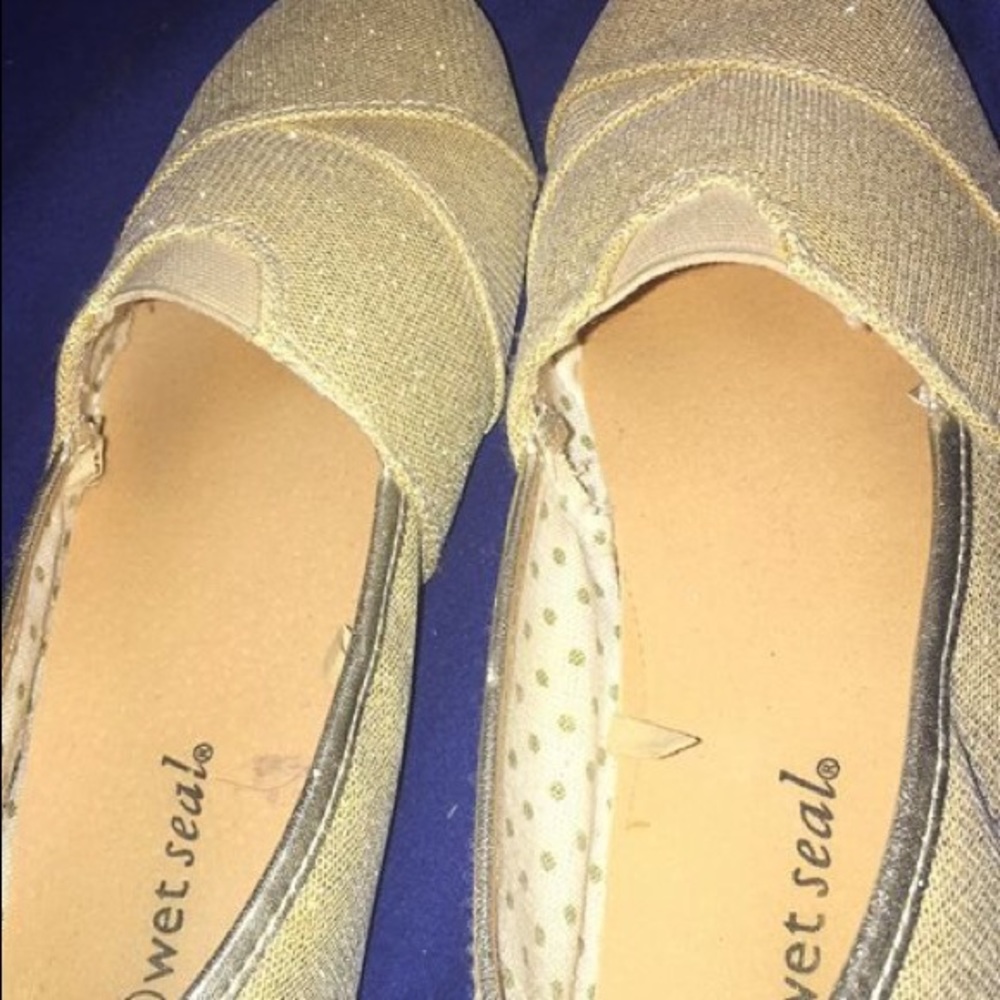 Glitter shoes