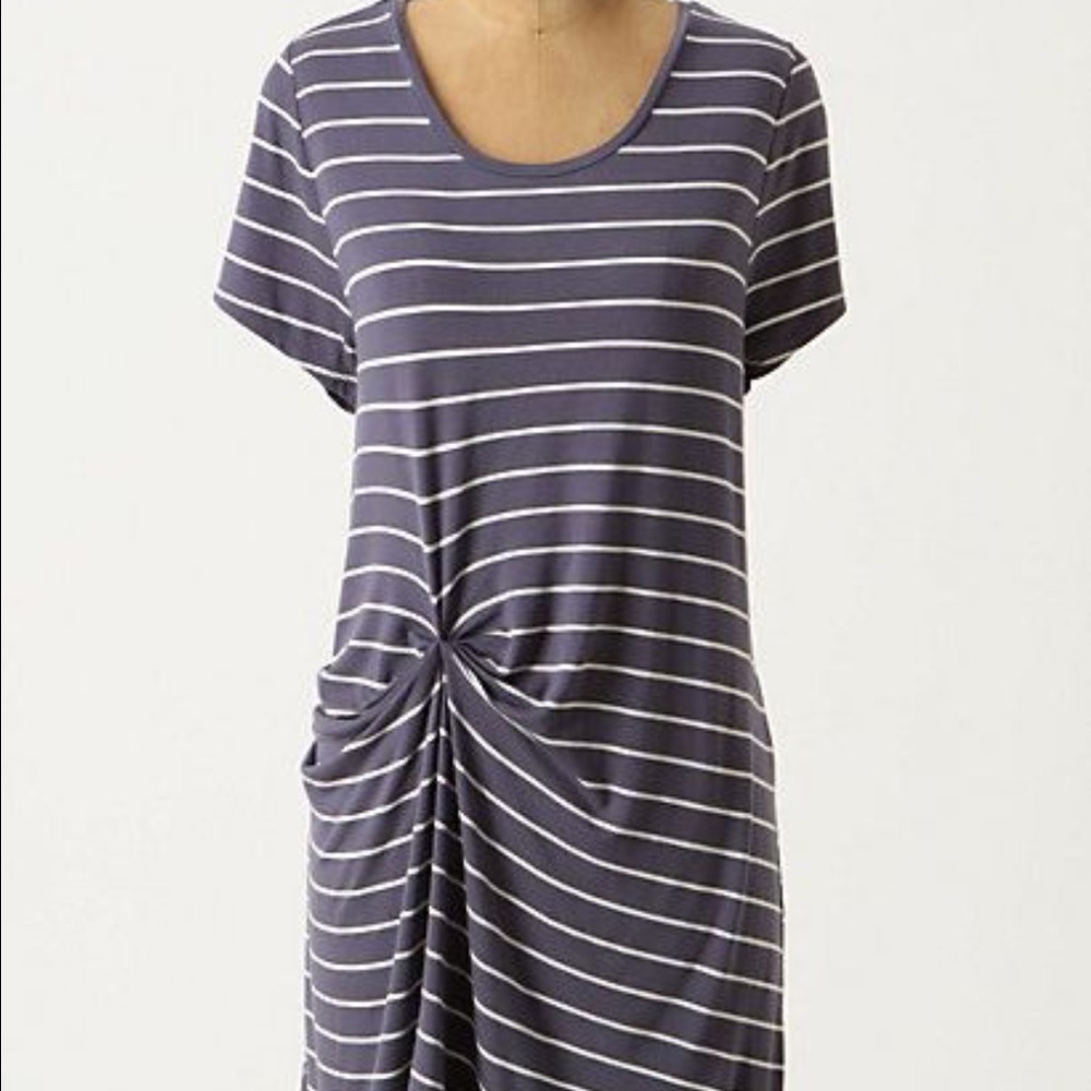 Anthropologie pinched tunic