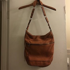 Rebecca minkoff leather bucket bag