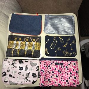 6 makeup bags GREAT CONDITION!