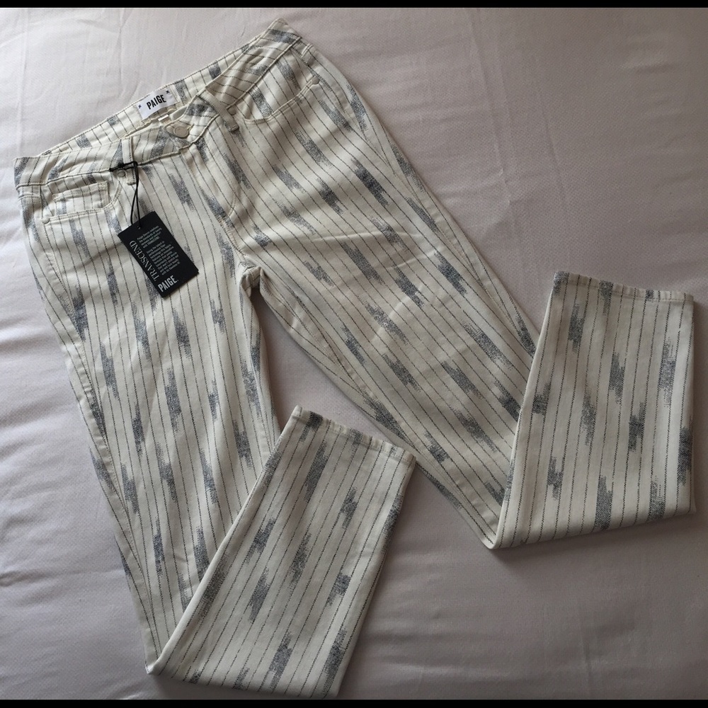PAIGE Jeans TRANSCEND Verdugo Ankle Skinny Size 30 - Picture 2 of 7
