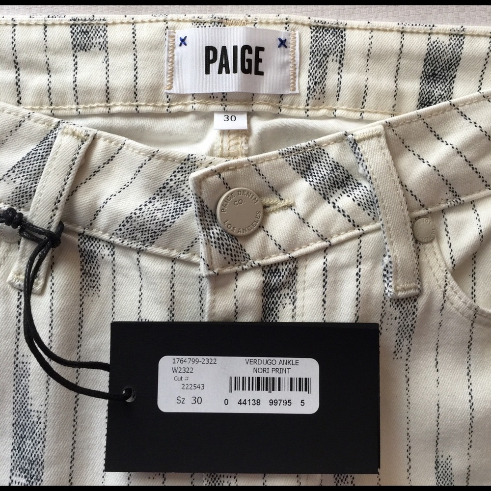 PAIGE Jeans TRANSCEND Verdugo Ankle Skinny Size 30 - Picture 5 of 7
