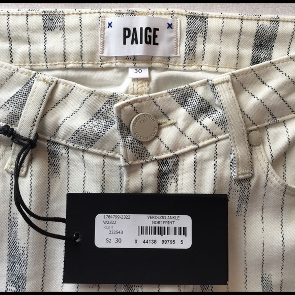 PAIGE Jeans TRANSCEND Verdugo Ankle Skinny Size 30 - Picture 5 of 7