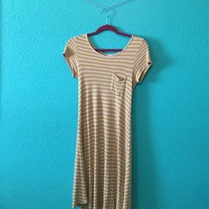Flowy striped dress