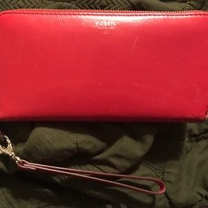Fossil Wallet with wristlet