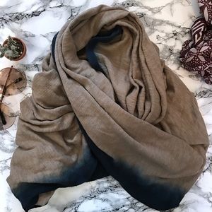 Anthropologie Wrap Dip Dye Sweater