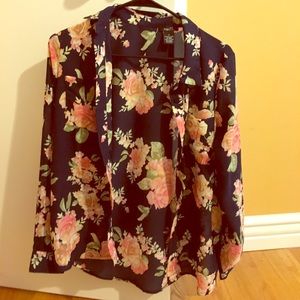 Floral blouse
