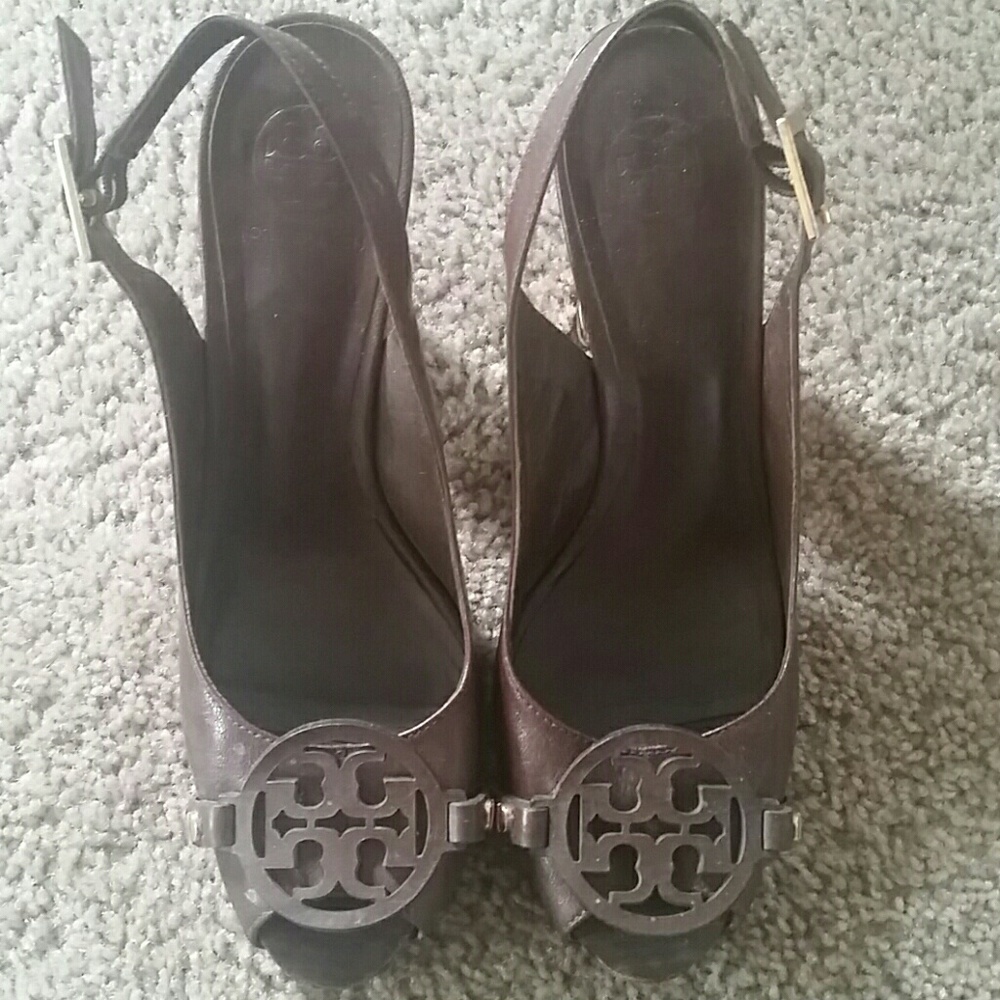 Tory Burch open toe unbelievably comfortable