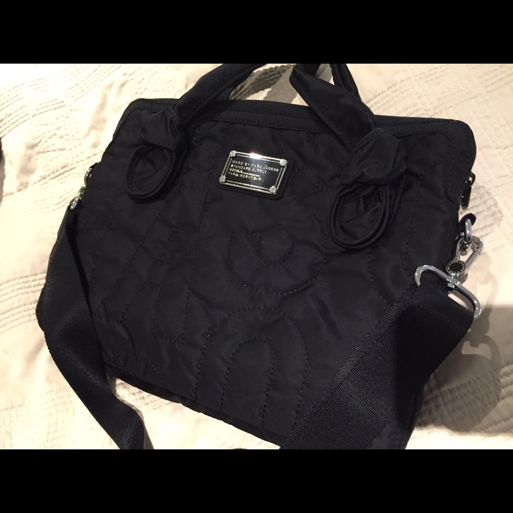 Black Marc Jacobs Computer Bag