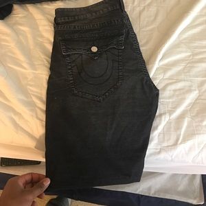 True Religion blue corduroy pants