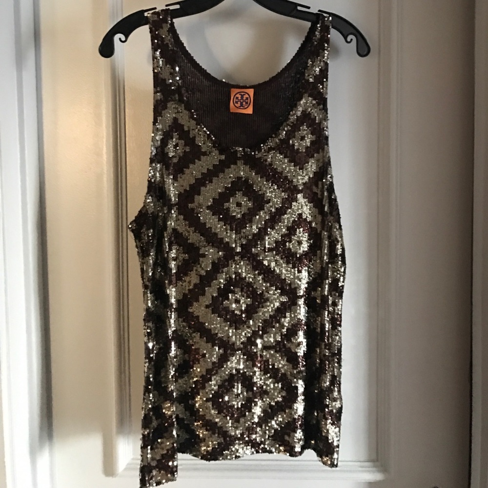 Tory Burch Sequin Tank