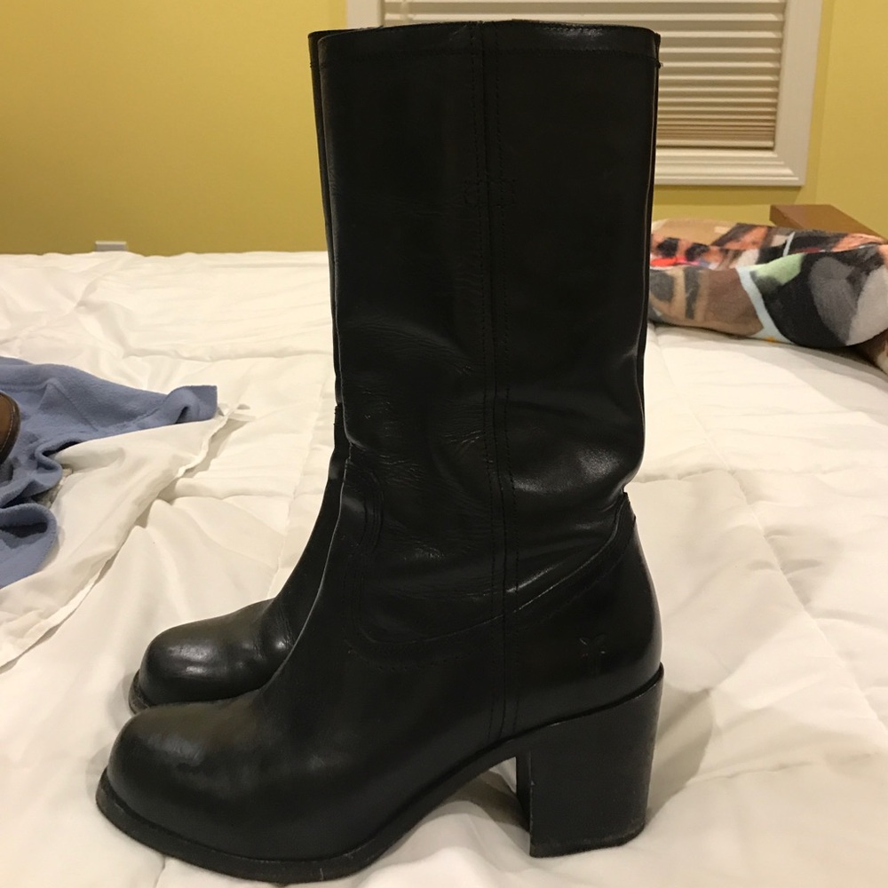 Frye Black Boots