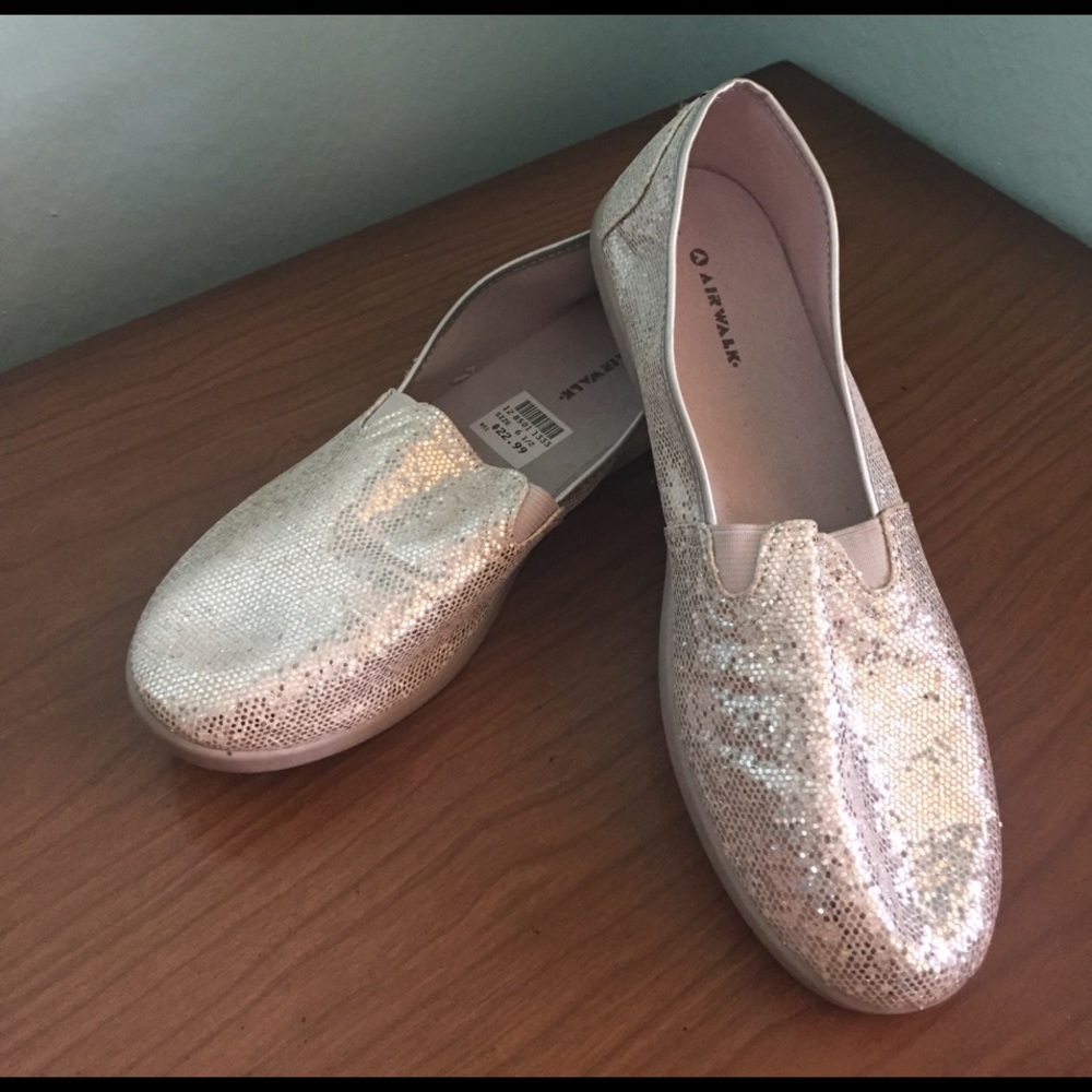 Airwalks! Shiny and Sleek! Slip on Airwalks!!