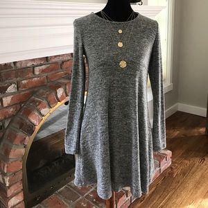 Grey tunic dress