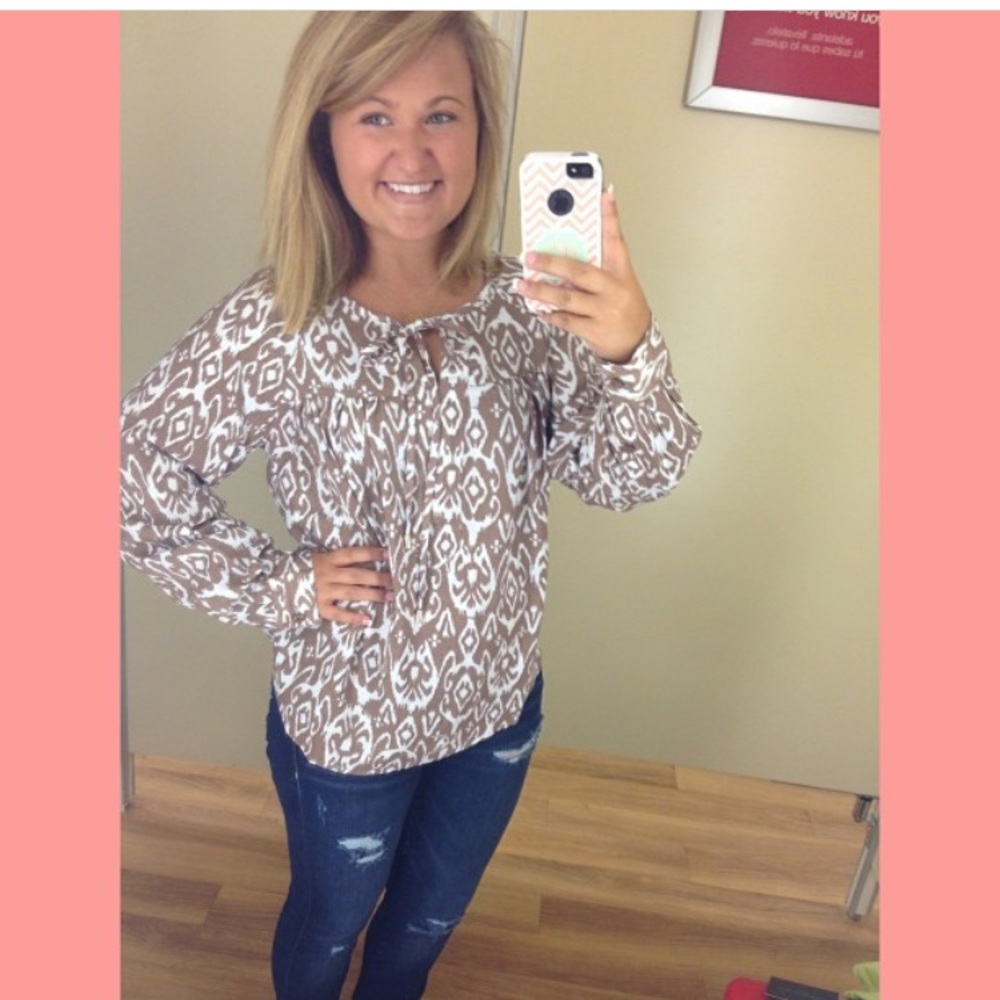 Cynthia Rowley patterned top