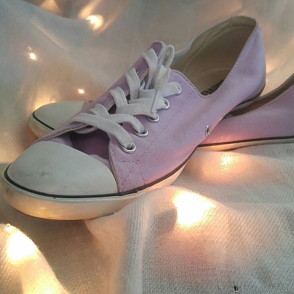 Lavender Converse