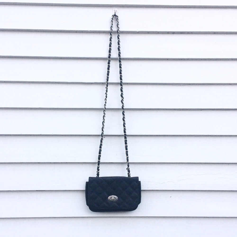New Yorker Small Chain Quilted Cross Body Bag