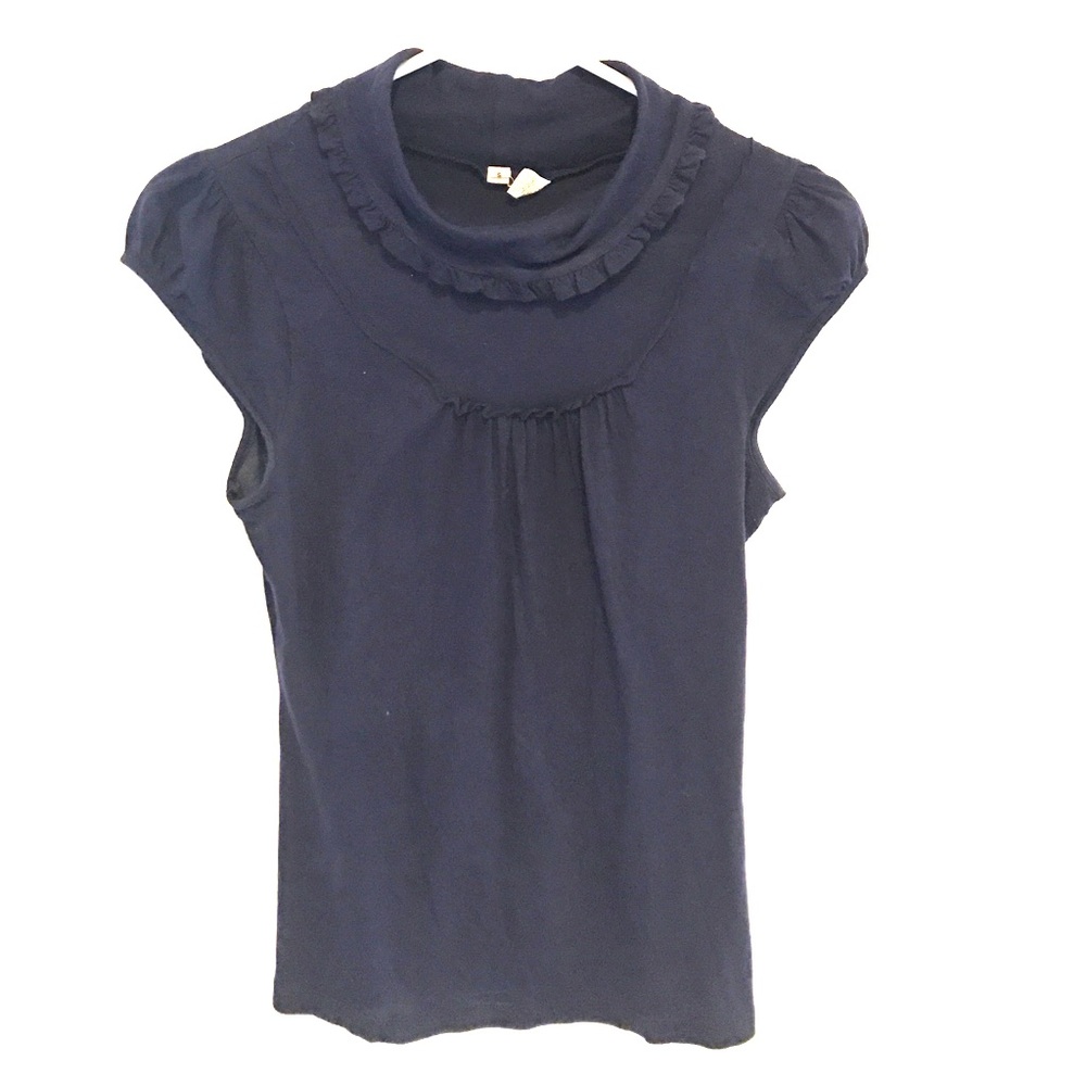 Anthropologie cap sleeve top