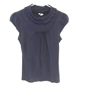 Anthropologie cap sleeve top