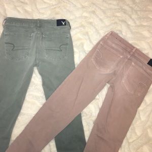 American eagle super stretch skinny jeans