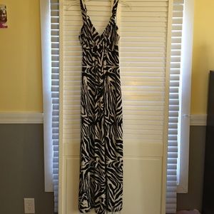 Zebra Maxi dress