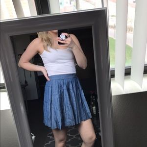Jean like American eagle skirt