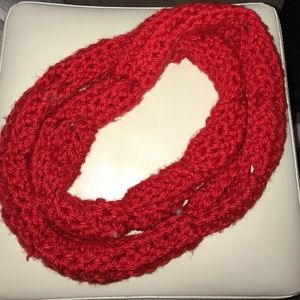 Red infinity scarf GREAT CONDITION