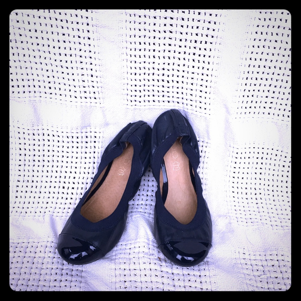 Aldo Navy Blue Ballet Flats. Size 6.5.