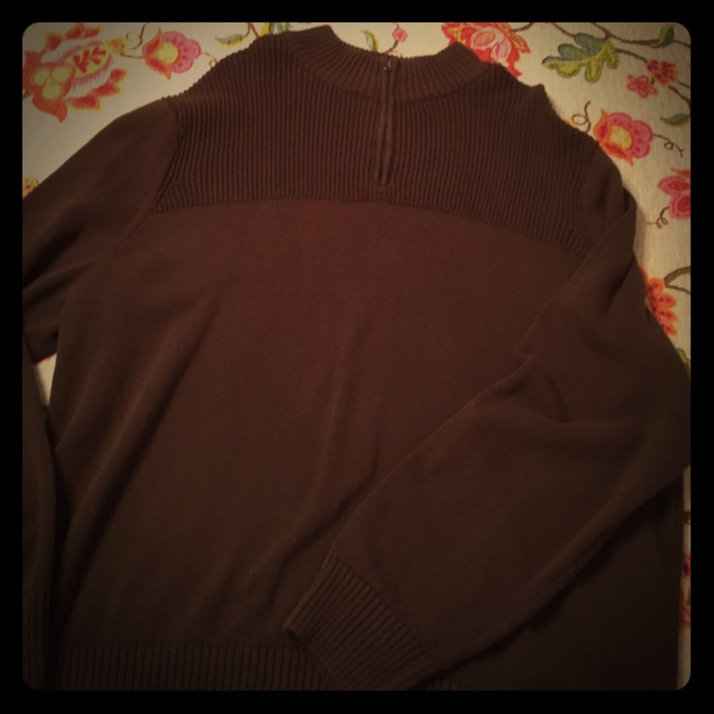 Brown sweater