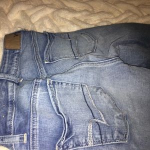 American eagle light wash skinny jeans