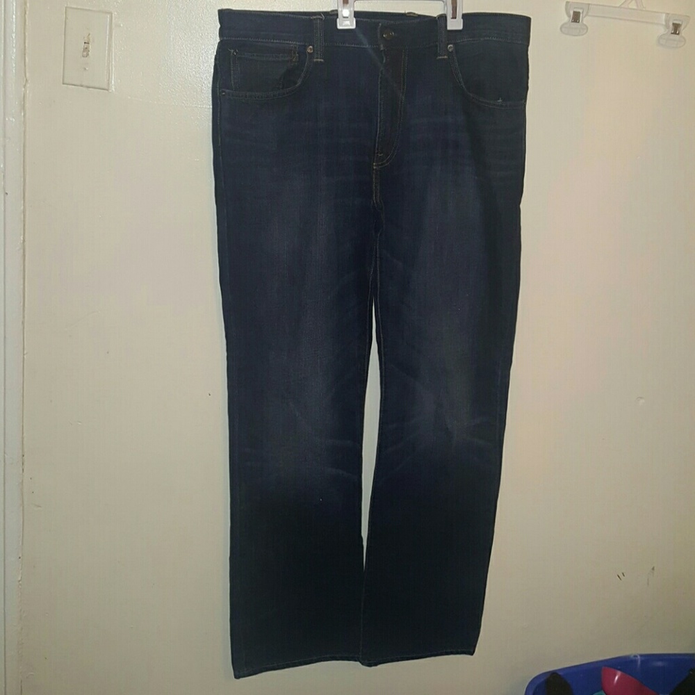 MEN'S GAP JEANS STANDARD BOOT CUT SIZE 36W 34L