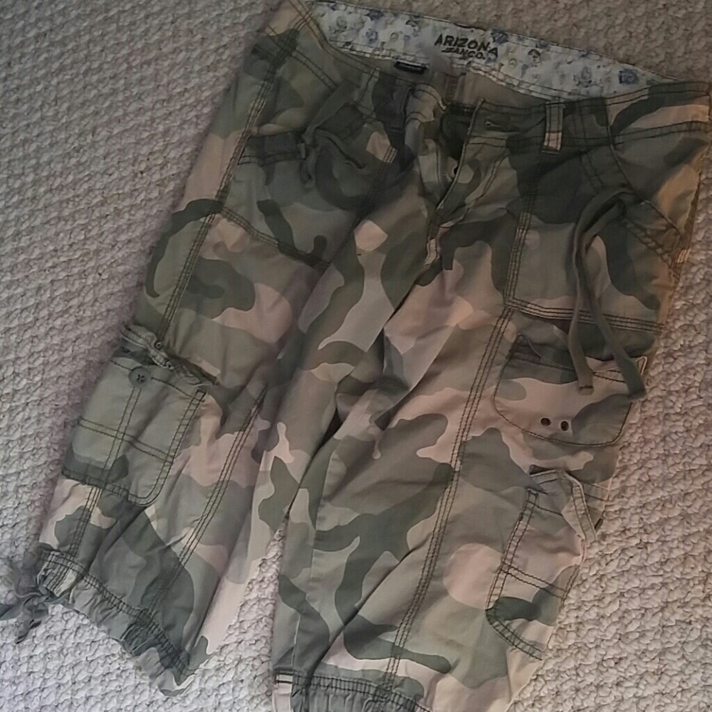 Adorable Camo Capris