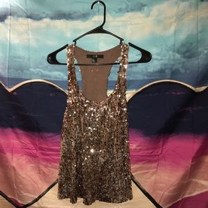 Glitter tank top