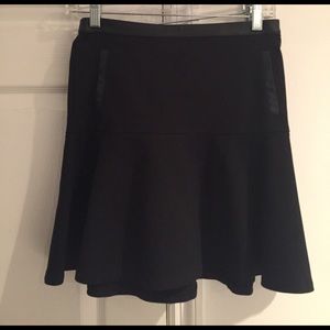 Club Monaco Black Mermaid Skirt