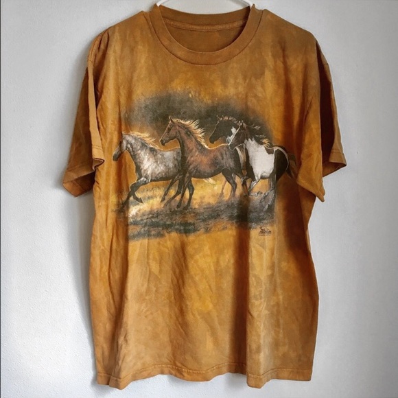 Vintage Tops - Vintage Wild Horse Shirt