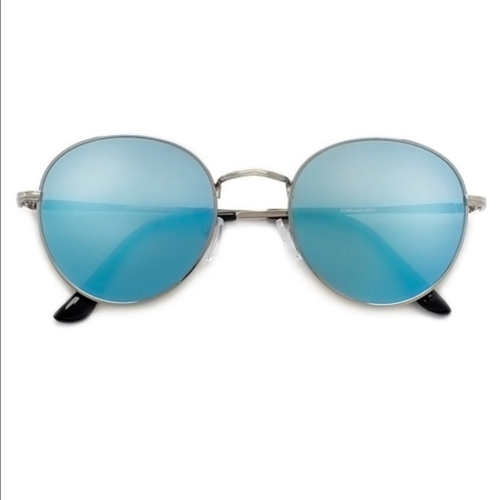 Oversized 54mm round sunglasses
