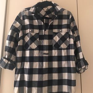 JCrew Oversized Flannel