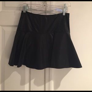 Free People Faux Leather Mermaid Skirt
