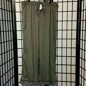 Black & White Patterned Lounge Pants