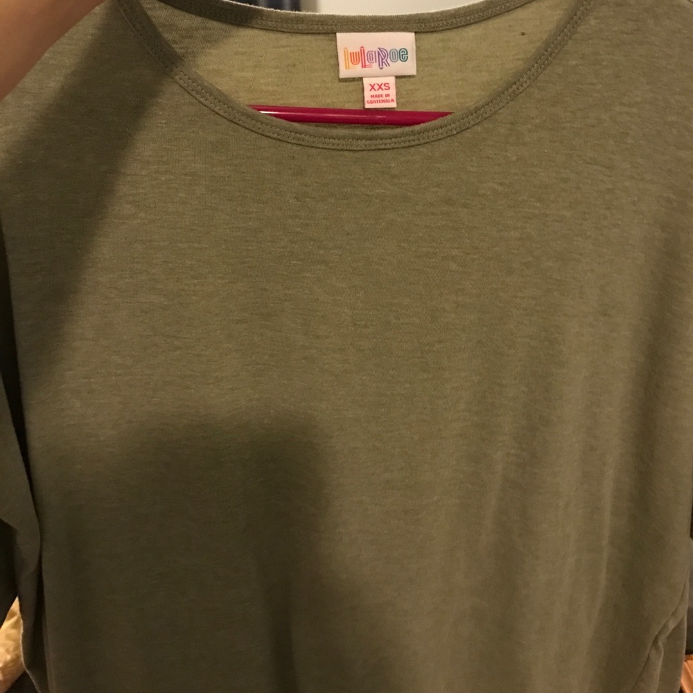 Green XXS Lularoe Irma