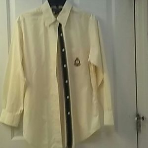 Lauren Ralph Lauren Yellow Oxford Blouse